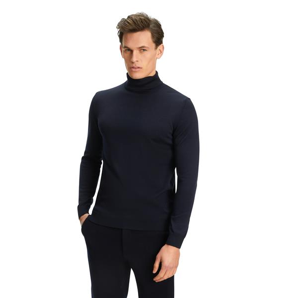 Moški pulover FAV Merino X-Fine Roll Neck m night sky
