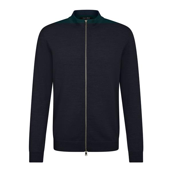 Moški pulover FAV Merino X-Fine Zip Jacket m night sky