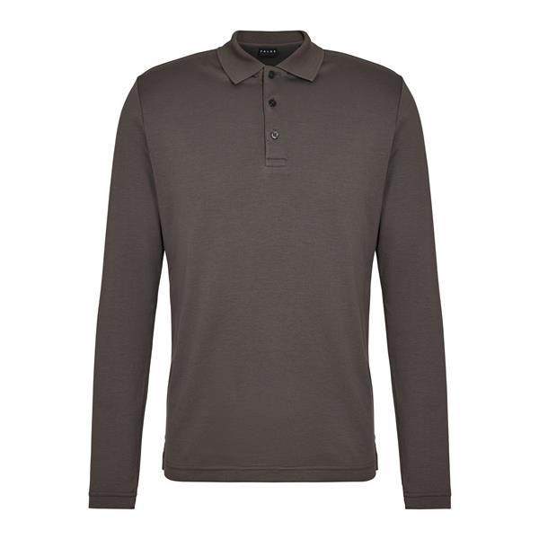 Moška polo majica FAV Pima Interlock Polo LS m fume