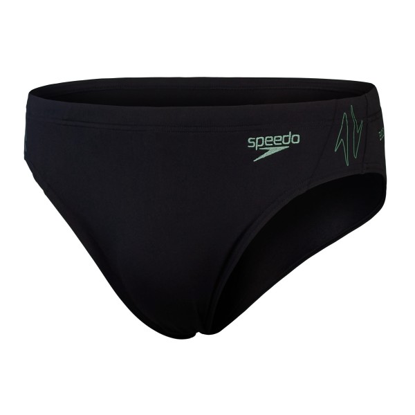 Moške kopalke HYPERBOOM SPL 7CM BRF AM BLACK/GREEN