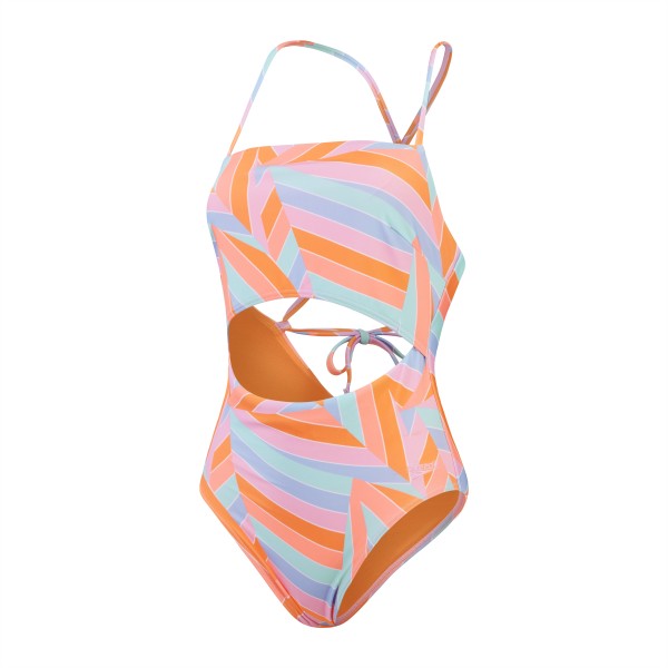 Ženske kupaćice CUT OUT 1PC PINK/BLUE