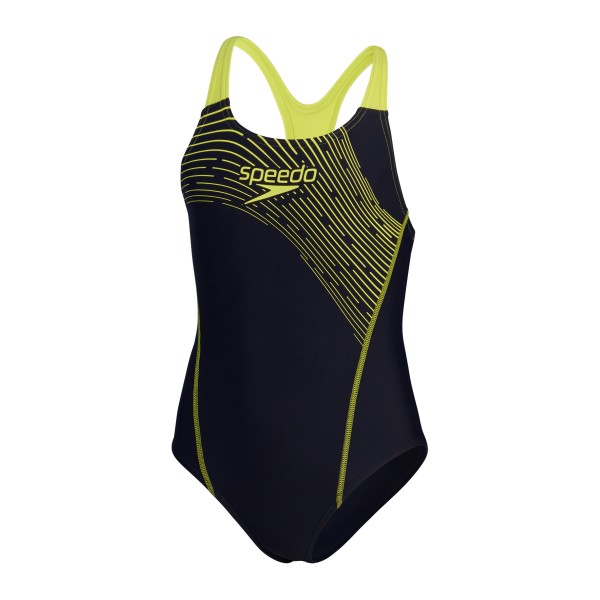 Otroške kopalke MEDLEY LOGO MDLT JF NAVY/YELLOW