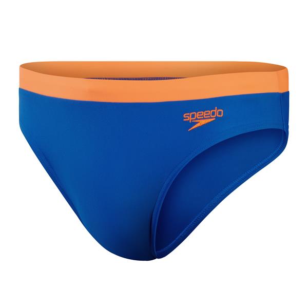 Moške kopalke LOGO 7CM AM BLUE/ORANGE