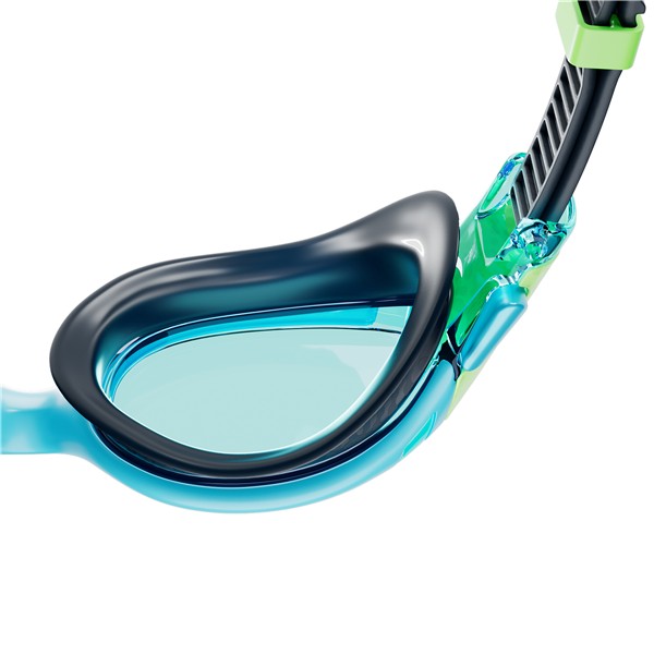 Otroška plavalna očala BIOFUSE 2.0 BLUE/GREEN