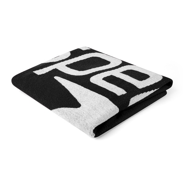 Brisača LOGO TOWEL BLACK/WHITE