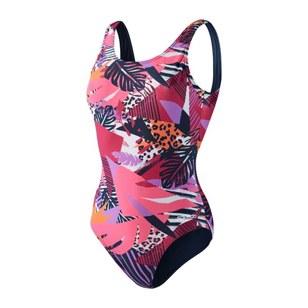 Ženske kopalke ALV U-BK 1PCE NAVY/PINK