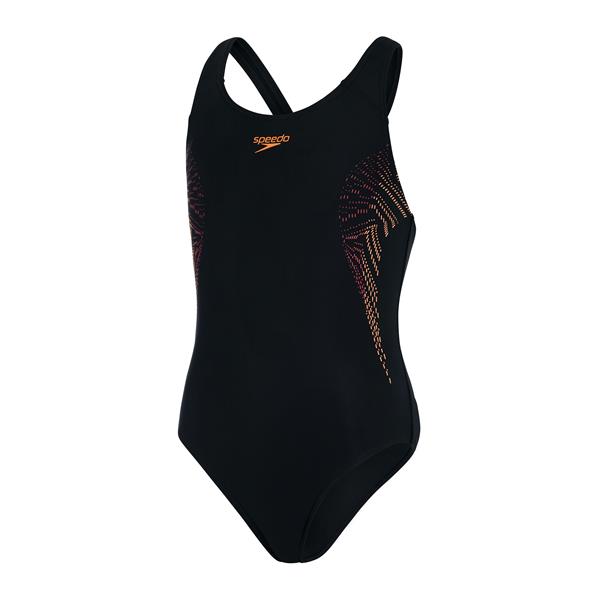 Dječje kupaće gaće MSBK BLACK/ORANGE