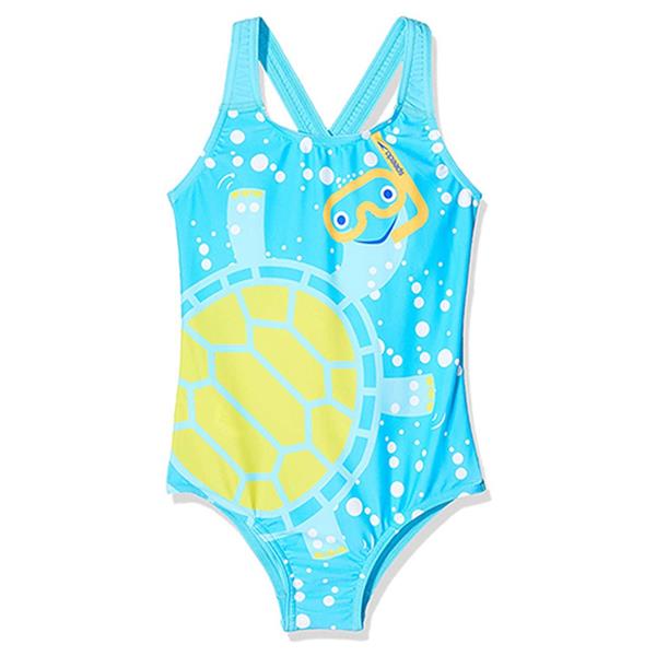 Otroške kopalke TURTLE CROSSBACK ALOV 1PC BLUE/YELLOW