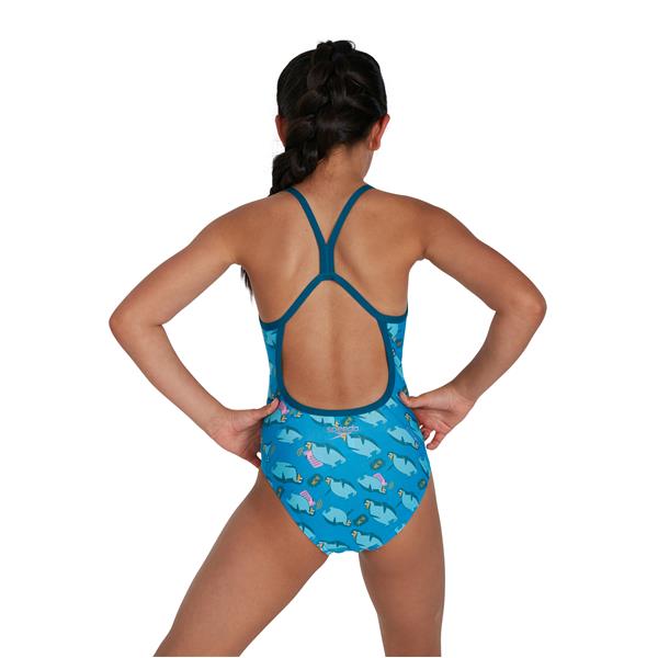 Otroške kopalke ALV V-BACK BLUE/BLUE