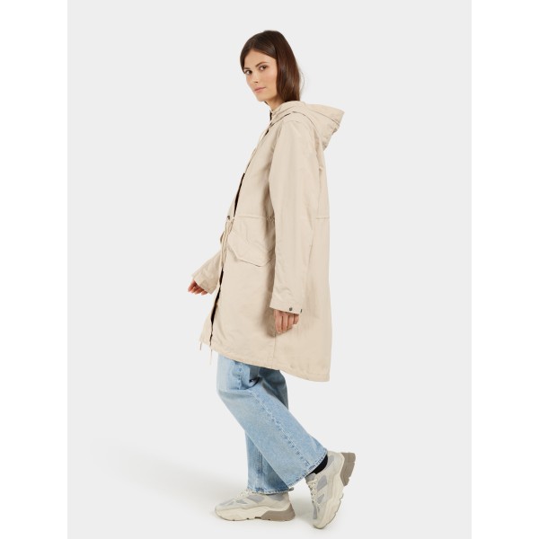 Ženska jakna HELEN PARKA 3 Clay Beige