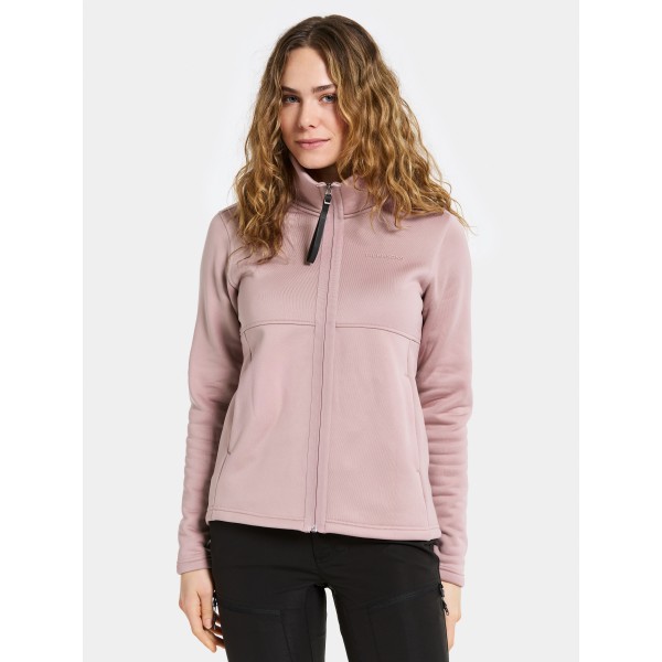 Ženska jopa LEAH FULLZIP Oyster Lilac