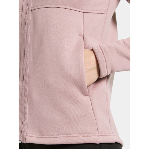 Ženska jopa LEAH FULLZIP Oyster Lilac