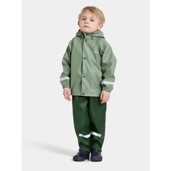 Dežni komplet SLASKEMAN KIDS SET Light Moss