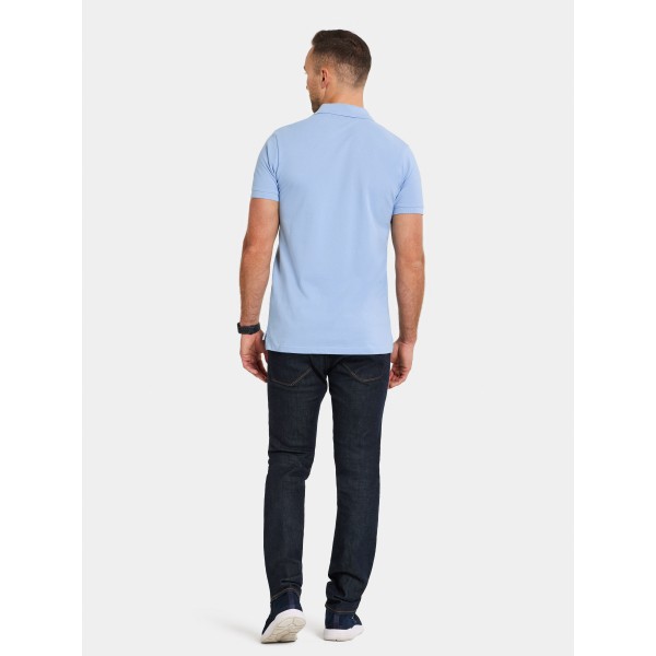 Moška majica VILLE USX PIKE 3 Sea Blue