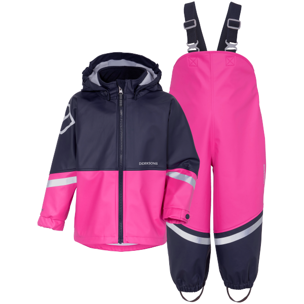 Dežni komplet WATERMAN KIDS SET C Plastic Pink