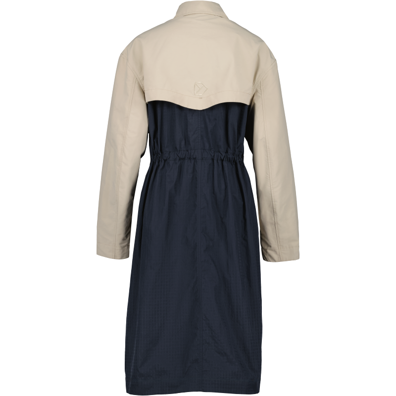Ženski plašč BONNIE COAT Beige/Dk Blue