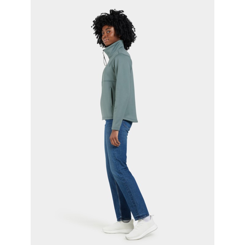 Ženska jopa LEAH FULLZIP Factory blue