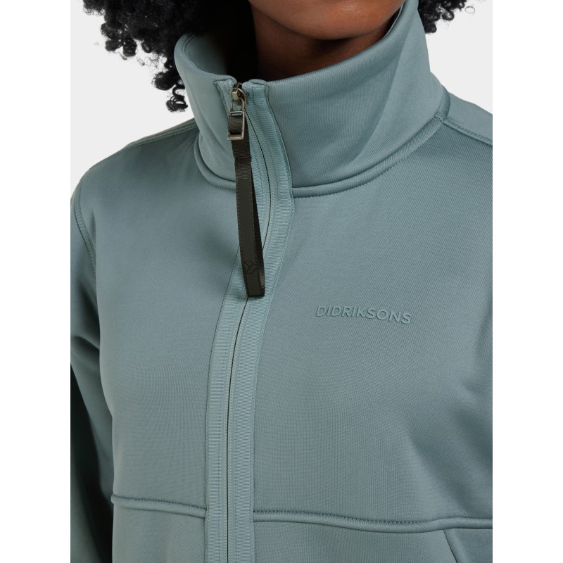 Ženska jopa LEAH FULLZIP Factory blue