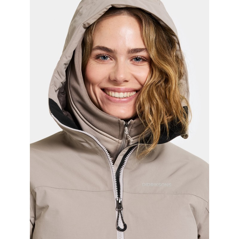 Ženska jakna MARGET WNS PARKA Ash brown