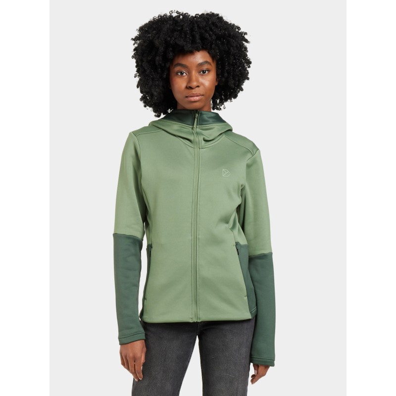 Ženska jopa ROSITA WNS FULLZIP Light Moss