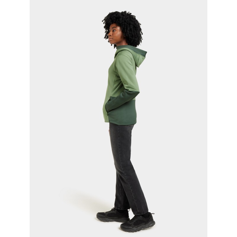 Ženska jopa ROSITA WNS FULLZIP Light Moss